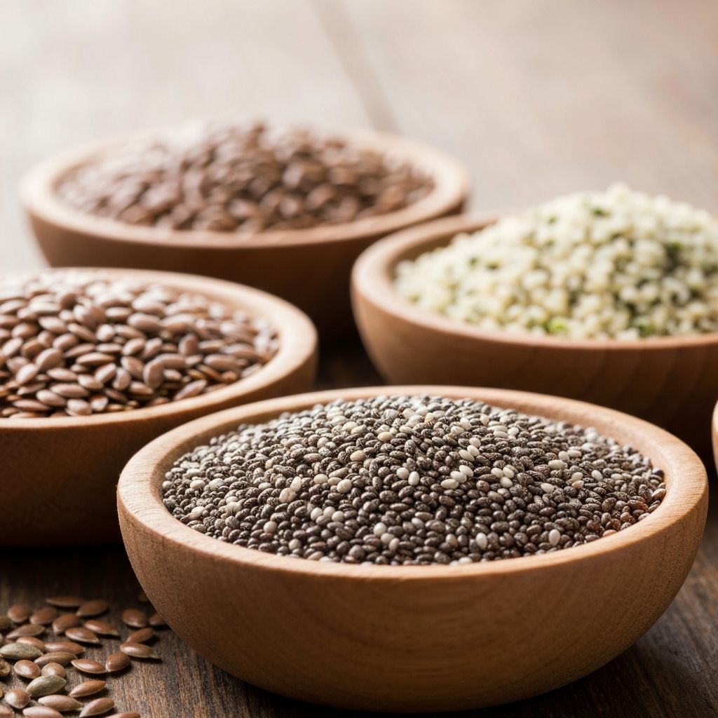 Omega-rich seeds and nuts